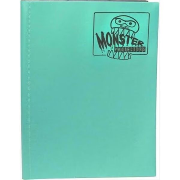 9PTEA Binder 9 Pocket Monster - Matte Teal, Monster Binders, Mfr#: MON9PTEA